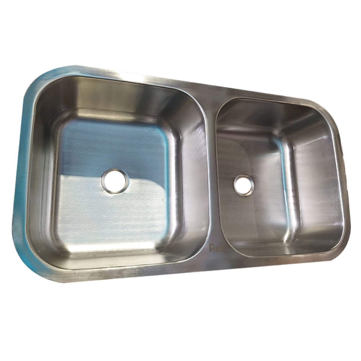 FREGADERO ACERO INOX 2PZ BAJO 82X45MX22.CM FIORI CHI3941