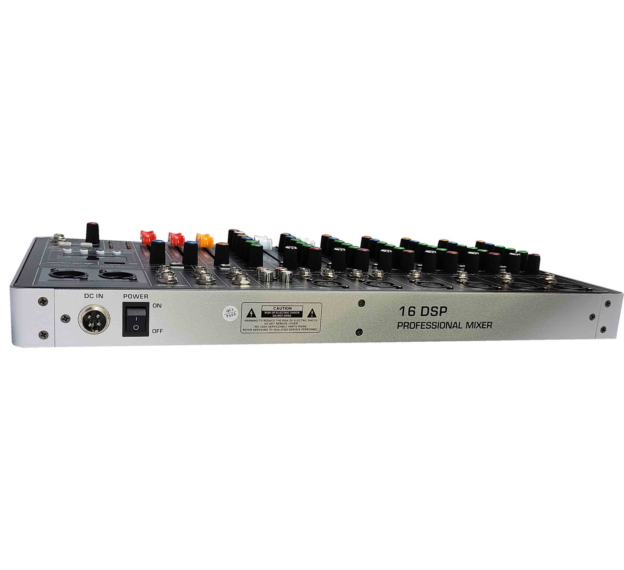Italy audio consola | 10 canales digitales | 32 bit 48khz | 16 dsp