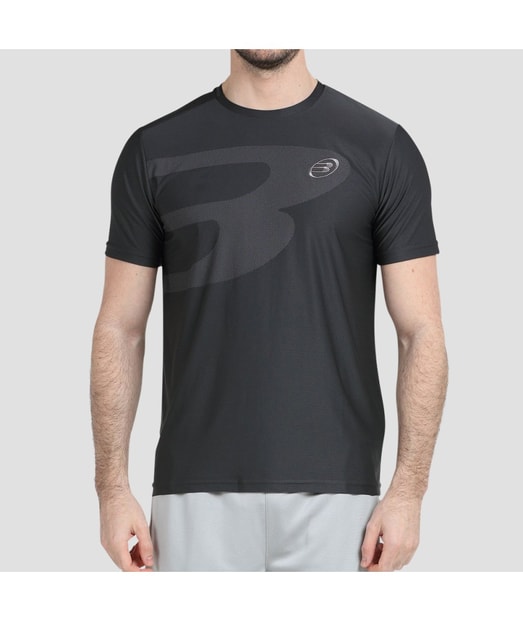 CAMISETA BULLPADEL UNALE AZABACHE