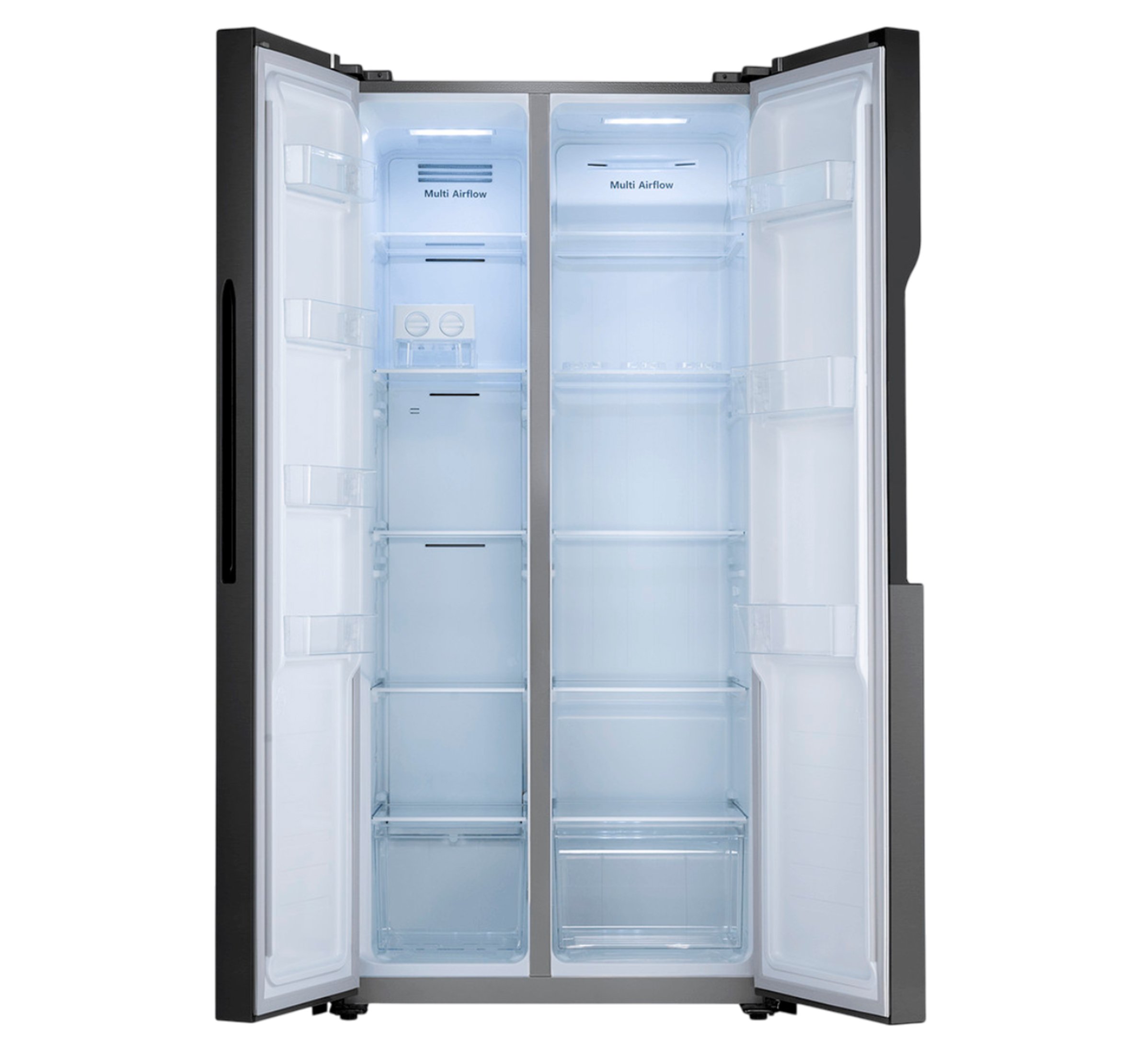 Indurama refrigerador side by side Negro