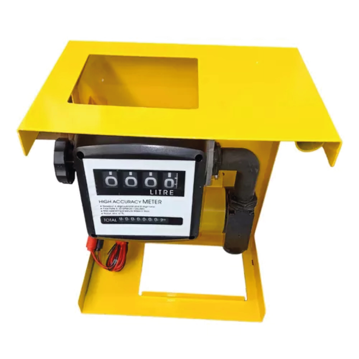 BOMBA DE DIESEL CON MEDIDOR FLUJO/DISPENSADOR 12V/200W  UYUSTOOLS BMD002