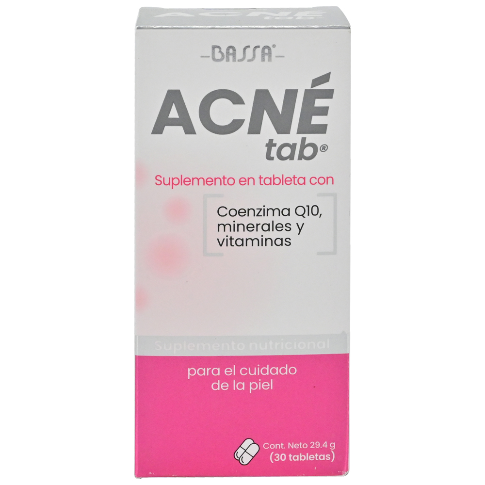 Acnetab Suplemento Alimenticio Tabletas Caja 30 Unidades