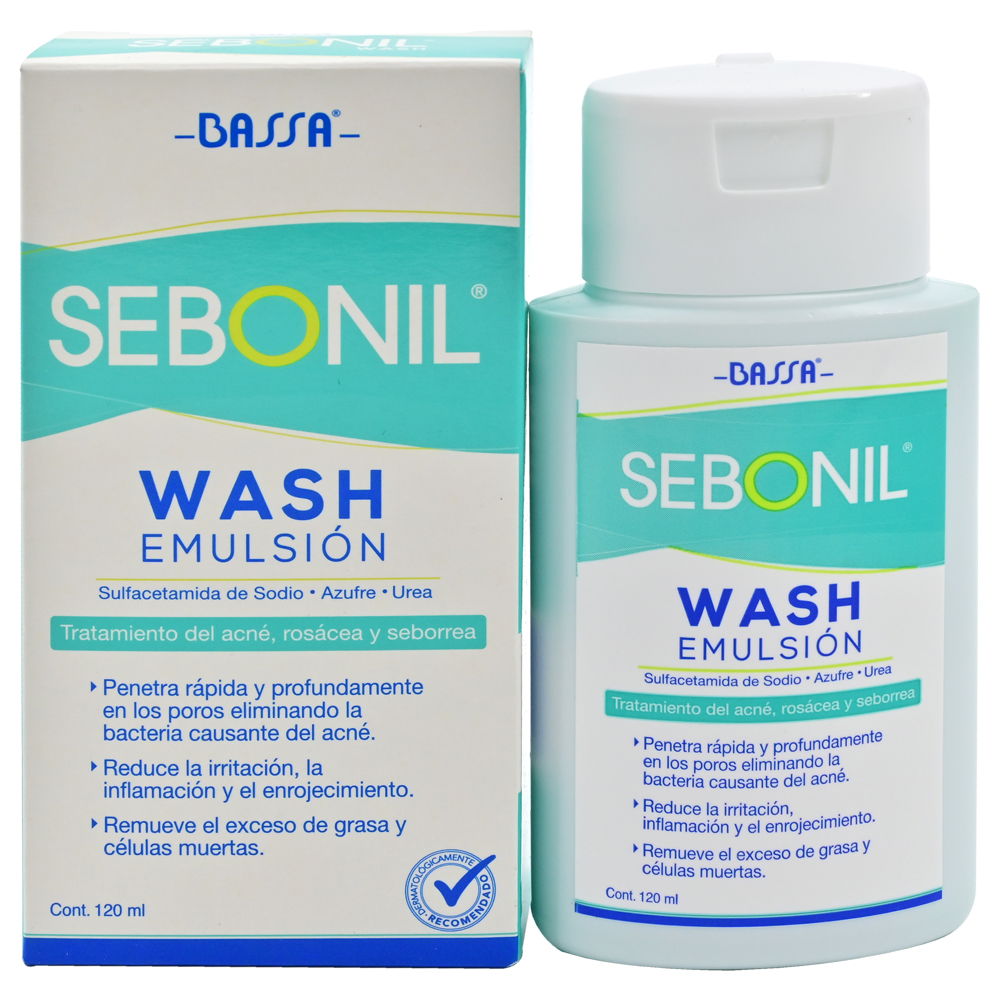Sebonil Emulsión Wash 120 ml