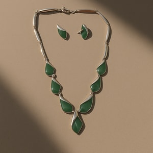 Juego Collar Hoja