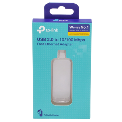 ADAPTADOR DE RED TP-LINK UE200 DE USB 2.0 A ETHERNET RJ45 100MBPS