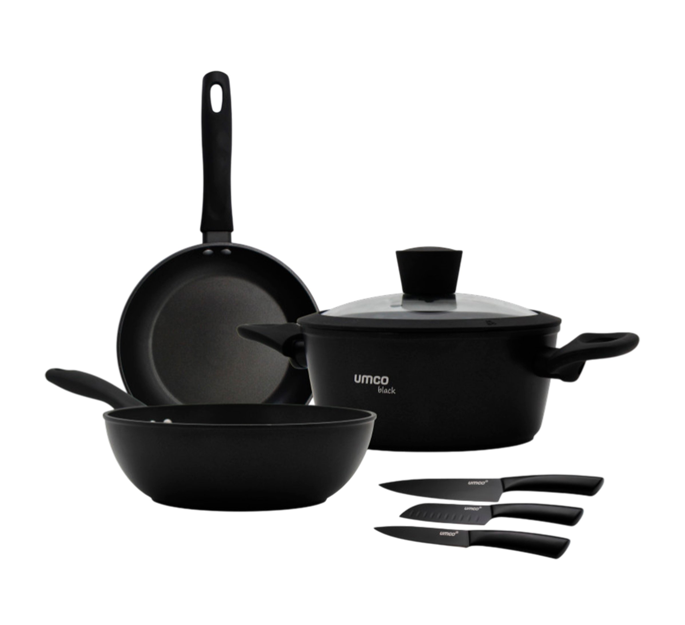 Umco set 7 piezas Black