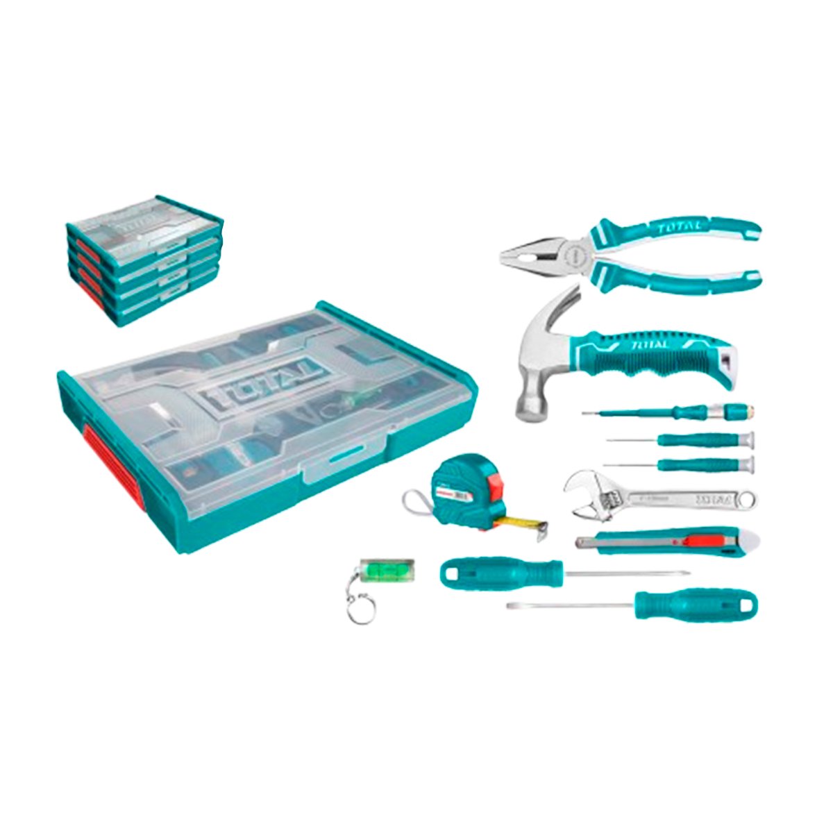 Total Herramientas Manuales En Juego De 11pcs