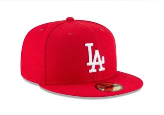 NEW ERA 5950 LA DODGERS ROJA