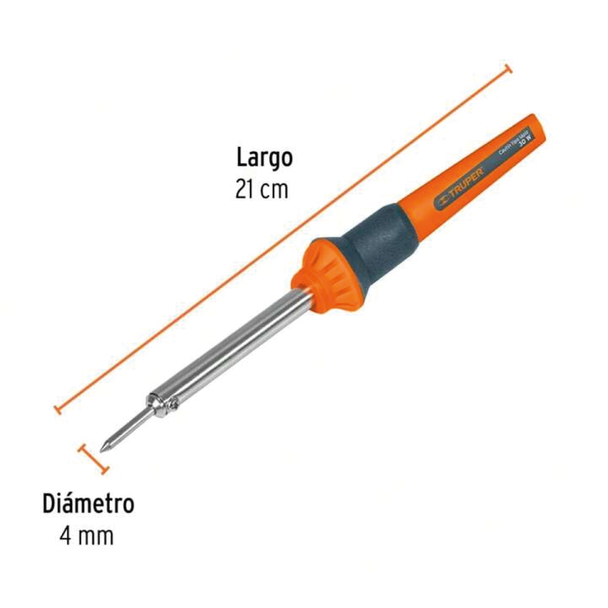 CAUTIN ELECT. P/LAPIZ 30W-110V TRUPER 17545
