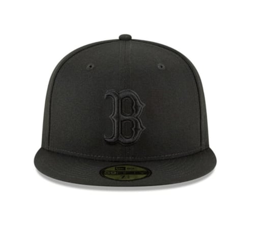 New Era 5950 Boston Red Sox Blackout