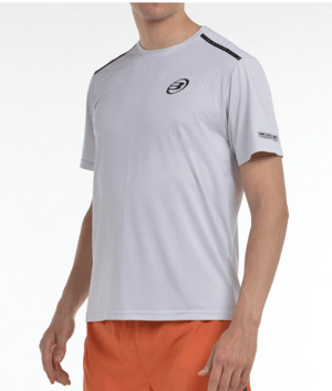 CAMISETA BULLPADEL MESIA GRIS PERLA