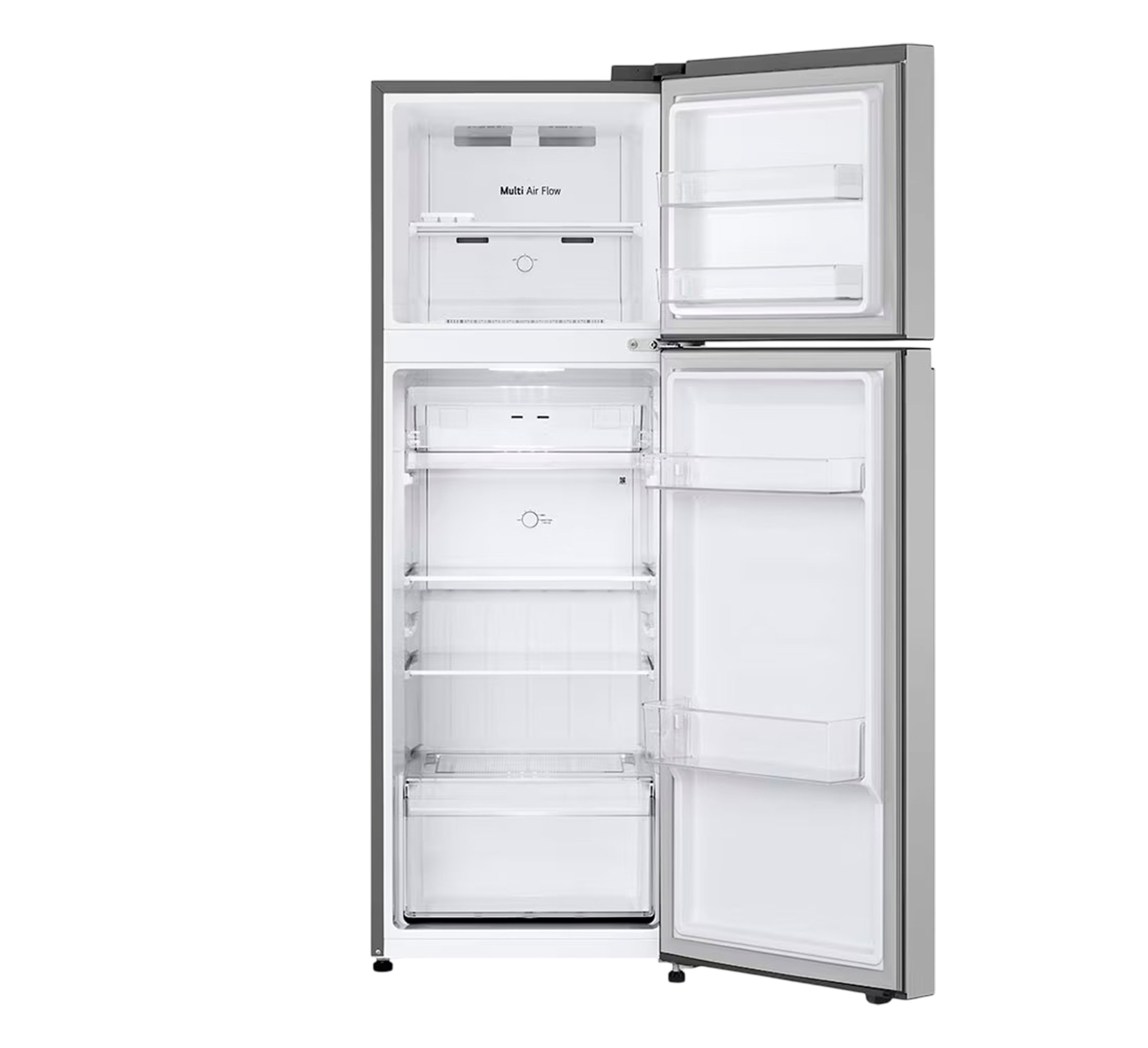 Refrigeradora top mount 241lt silver inverter multi air flow