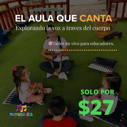 Taller: "El aula que canta" - Explorando la voz a través del cuerpo