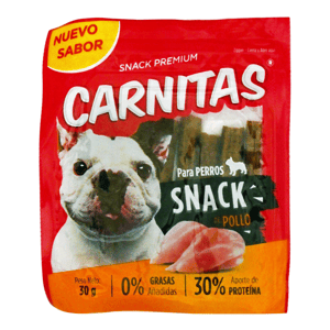 Mimma Snack Carnitas Pollo (Perro) Funda *30G