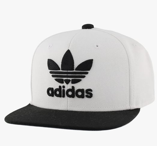 ADIDAS PLANA BLANCA LOGO NEGRO YOUTH FIT