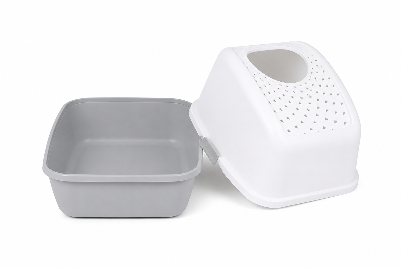 PET KING arenera para gato con pala semicerrada