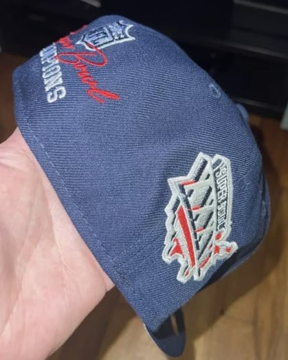 NEW ERA 5950 NEW ENGLAND PATRIOTS COUNT THE RINGS 7 1/2