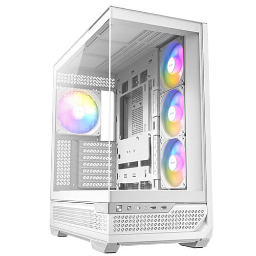 CASE ANTEC/C7 WHITE MID TOWER 3X120 ARGB REVERSE 1X140 ARGB IN REAR