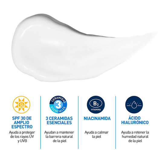 Cerave Crema Hidratante Spf30+ 52 ml