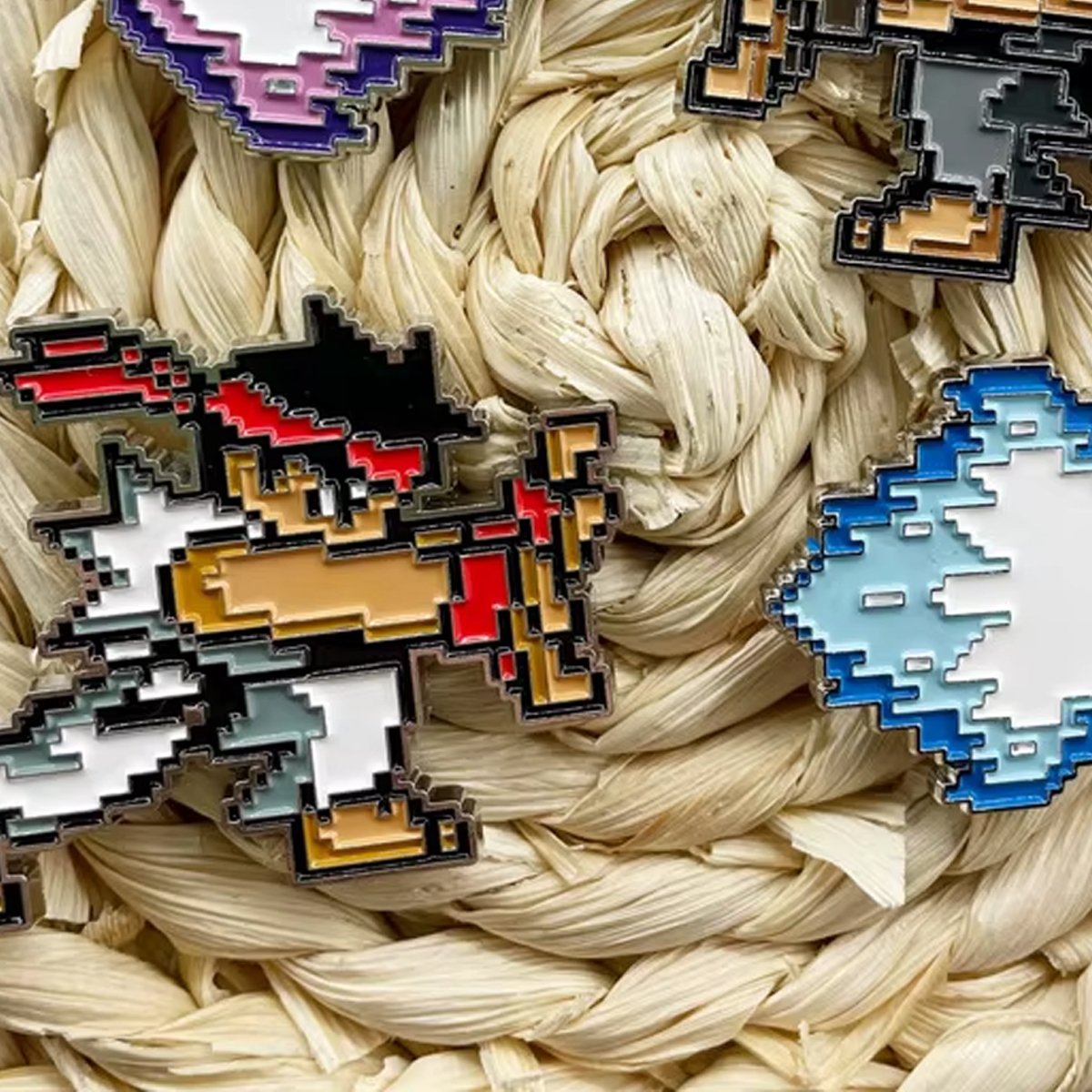 Street Fighter Pines Metálicos Ryu