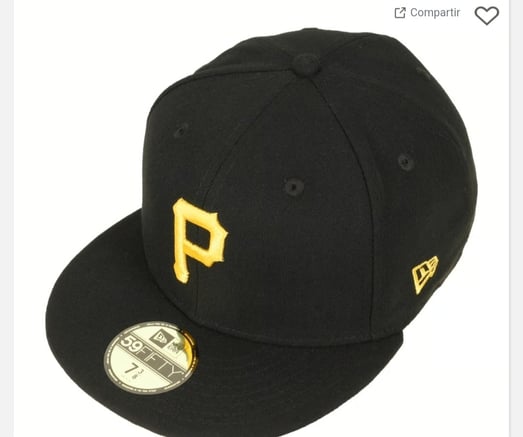 New Era 5950 Piratas de Pittsburgh