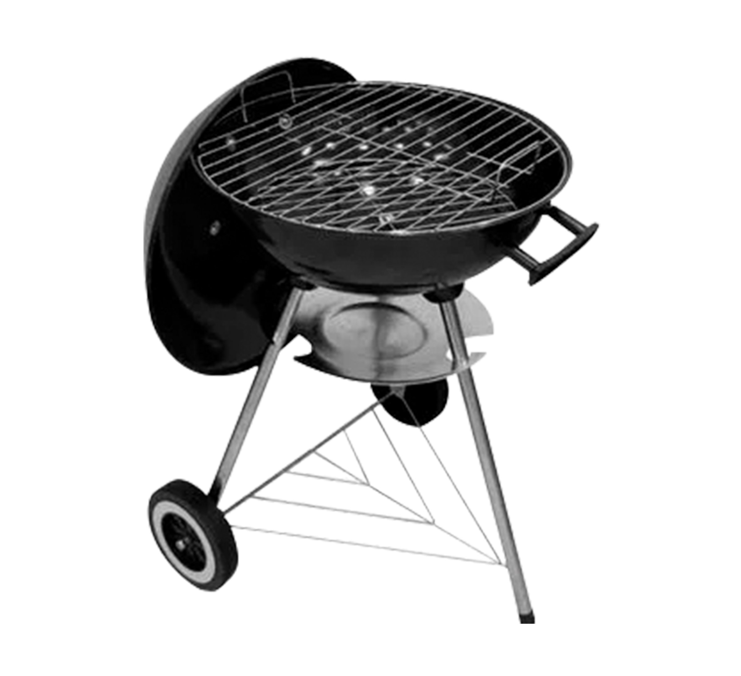 Asador Circular Parrilla De Carbón