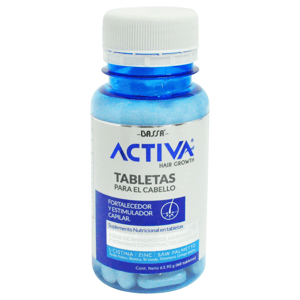 Activa Suplemento Alimenticio Hair Growth Tabletas 60 Unidades
