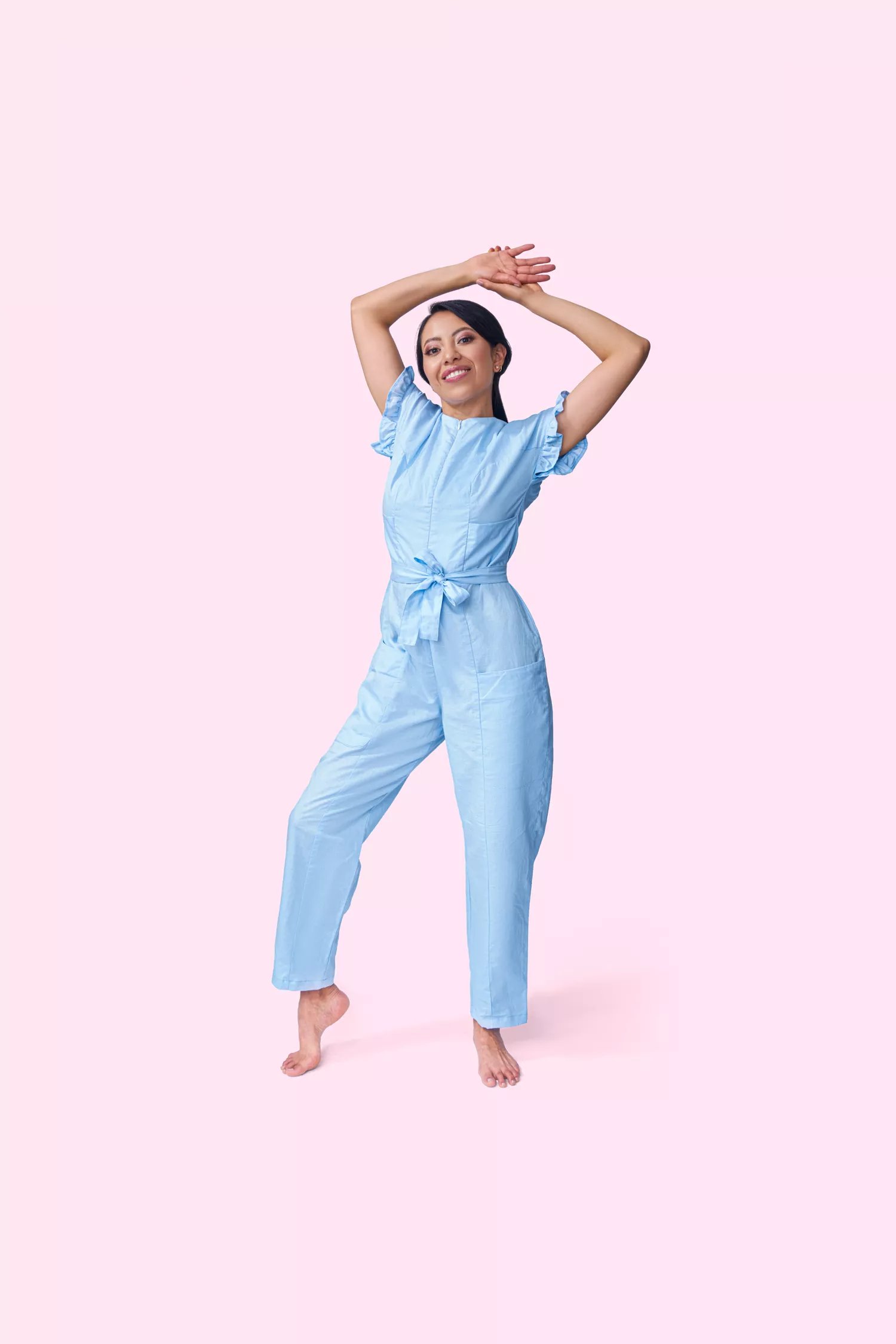 Enterizo Encanto Cielo