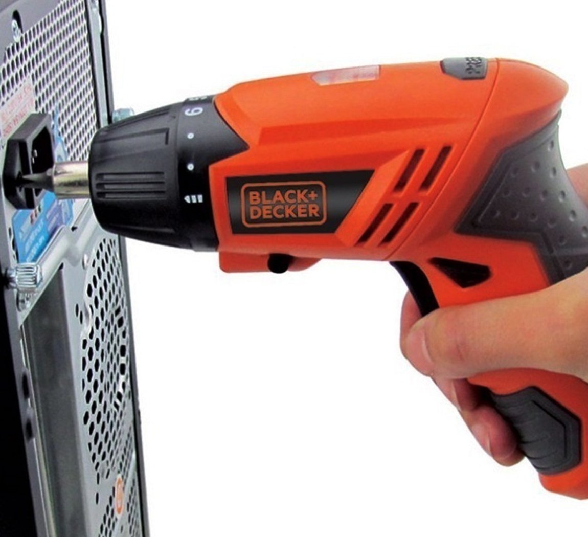 Black and  Decker Atornillador Inalámbrico 4.8v 16 Piezas