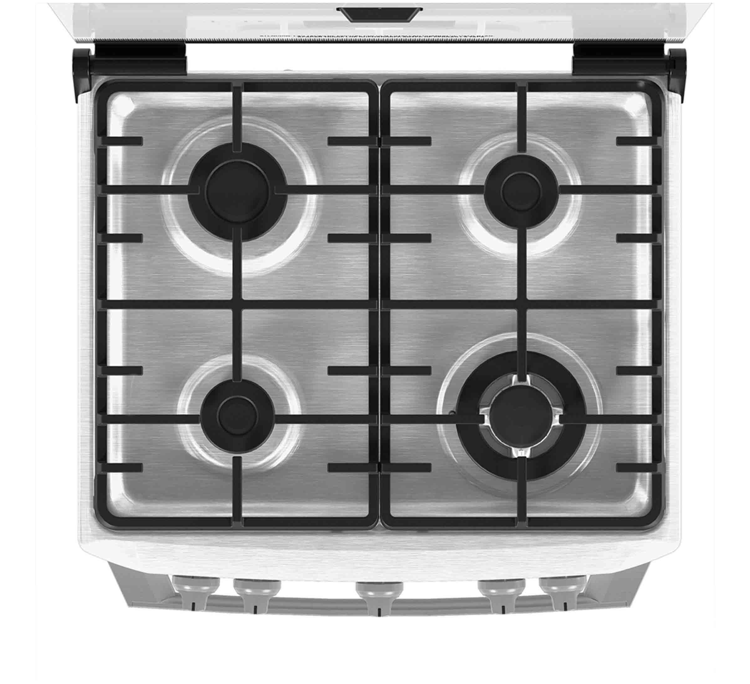 Mabe cocina a gas | 4 quemadores | Color inox | luz en el horno