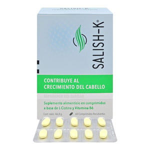 Salish-K Anticaída Comprimidos Recubiertos 60 Unidades