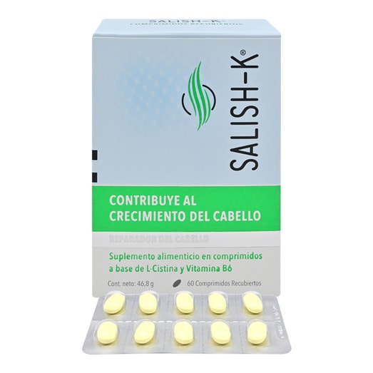 Salish-K Anticaída Comprimidos Recubiertos 60 Unidades