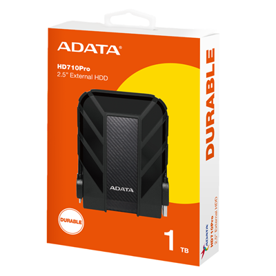 DISCO DURO EXTERNO ADATA HD710PRO ANTIGOLPES, AGUA Y POLVO 1 TERA USB 3.1