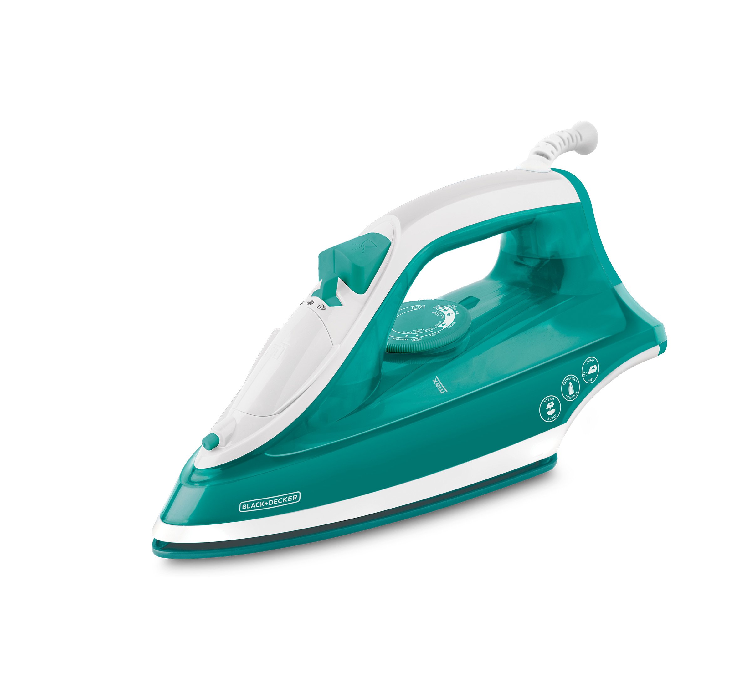 Black & Decker plancha de vapor Trueglide cable de 2.4 metros