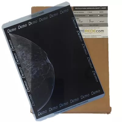 PELÍCULA AZUL 10"x12", INKJET