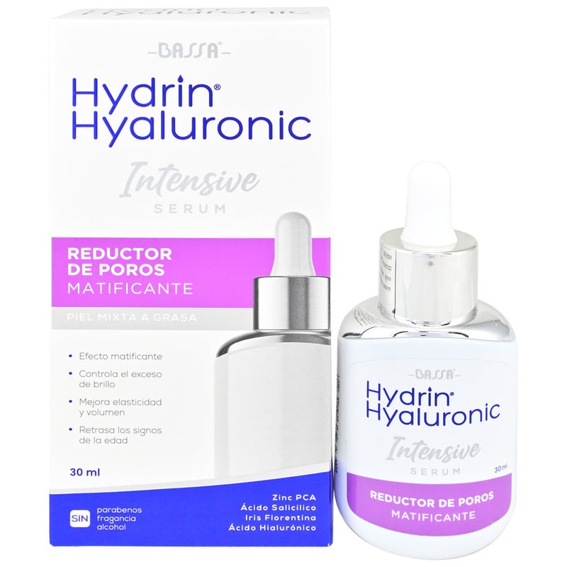 Hydrin Hyaluronic Sérum Reductor Poros 30 ml