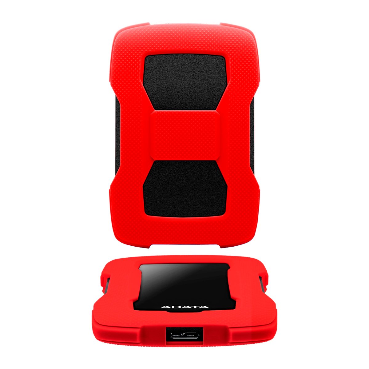 Adata Disco Duro Externo 1TB Usb 3.2 | Antishock | Rojo ADA-AHD3301TU31CRD