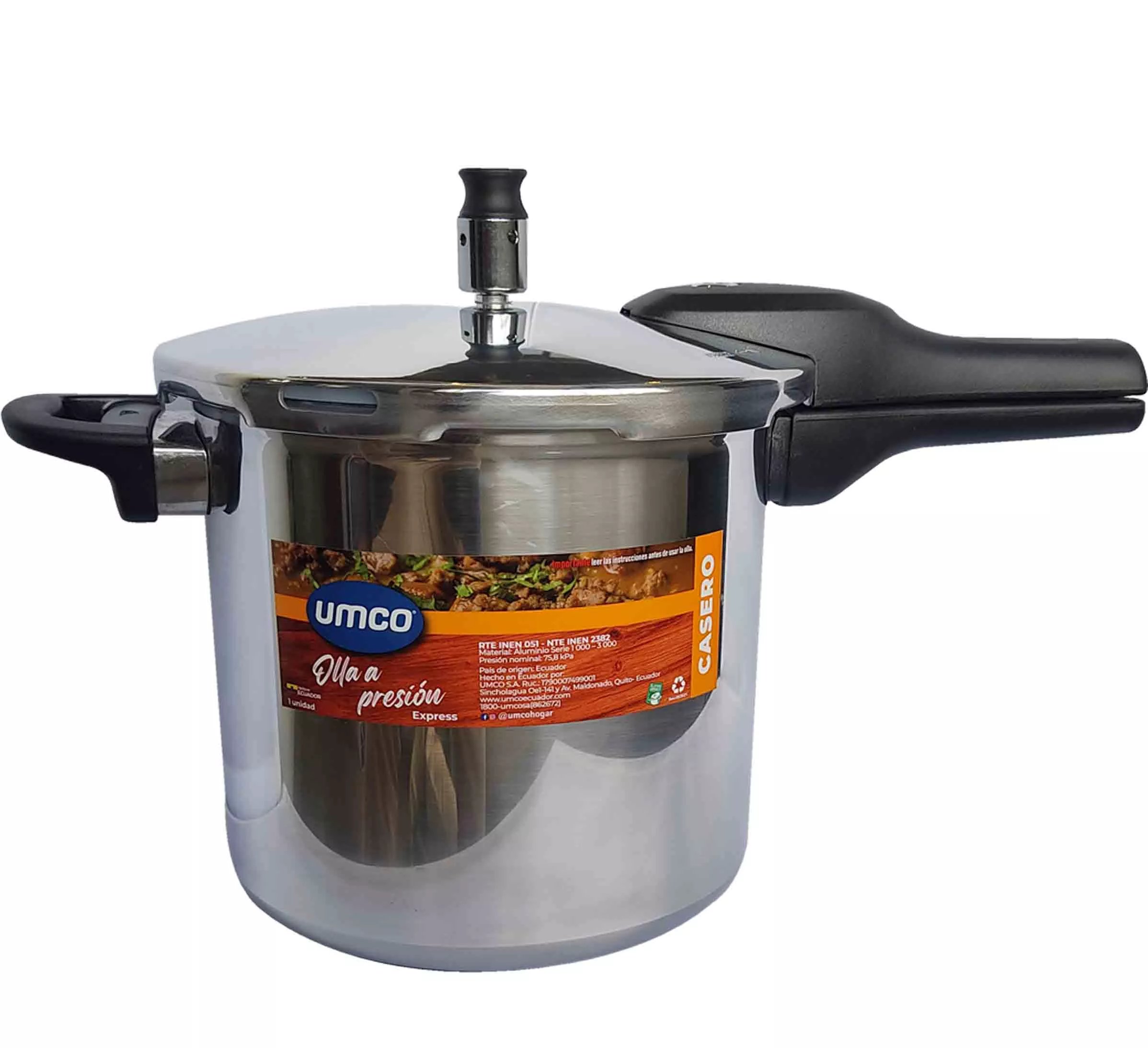 Umco olla de presión express | 6 litros | inox