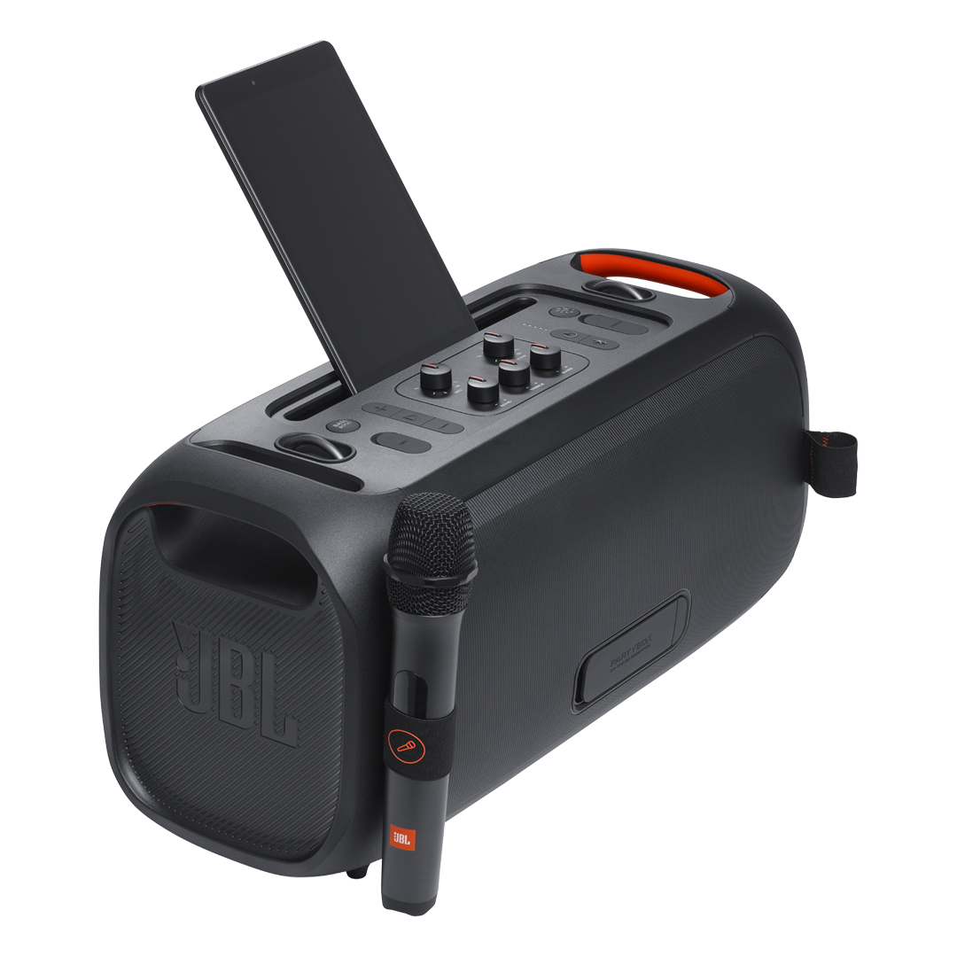 Parlante JBL PartyBox On The Go Essential Black / 3.5MM / BT /6 Horas (JBLPBOTGESAM)