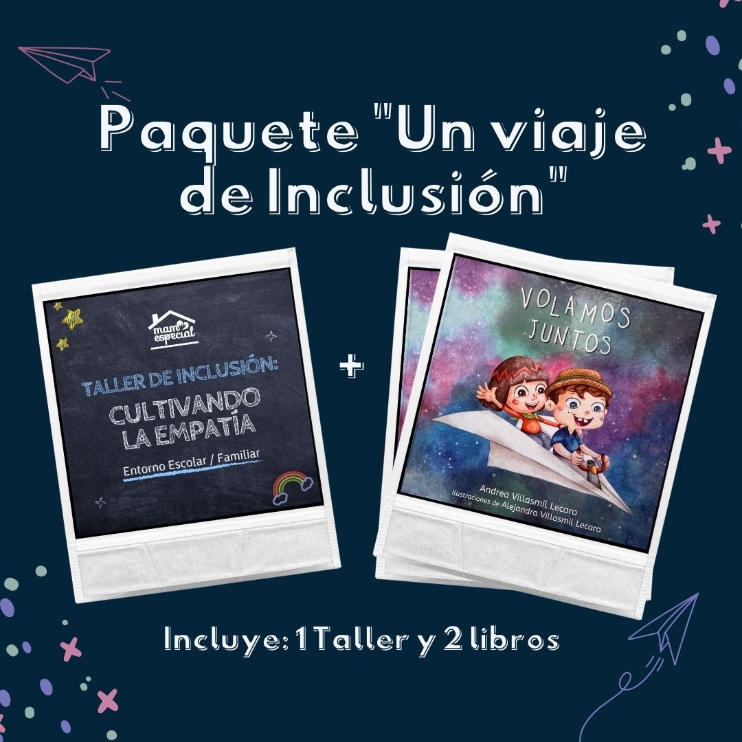 Paquete "Un viaje de inclusión" (2 libros + taller)