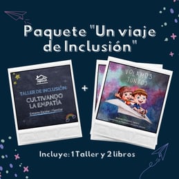 Paquete "Un viaje de inclusión" (2 libros + taller)