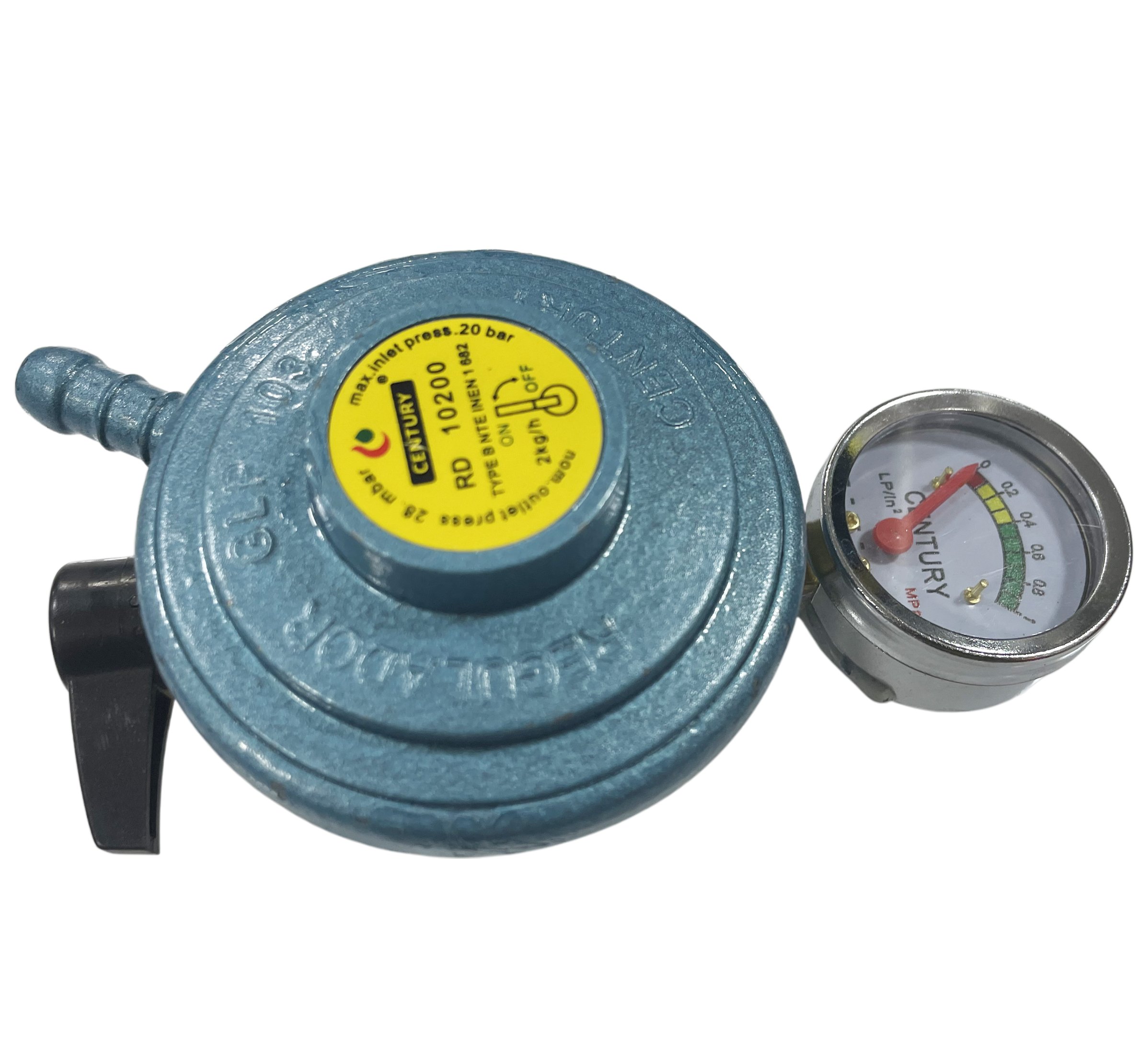 Century Regulador de Gas Doméstico Azul