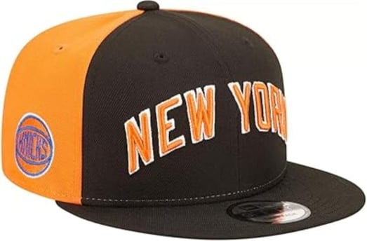 NEW ERA 5950 NY KNICKS CITY 7 1/4 NEGRA/NARANJA