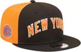 NEW ERA 5950 NY KNICKS CITY 7 1/4 NEGRA/NARANJA