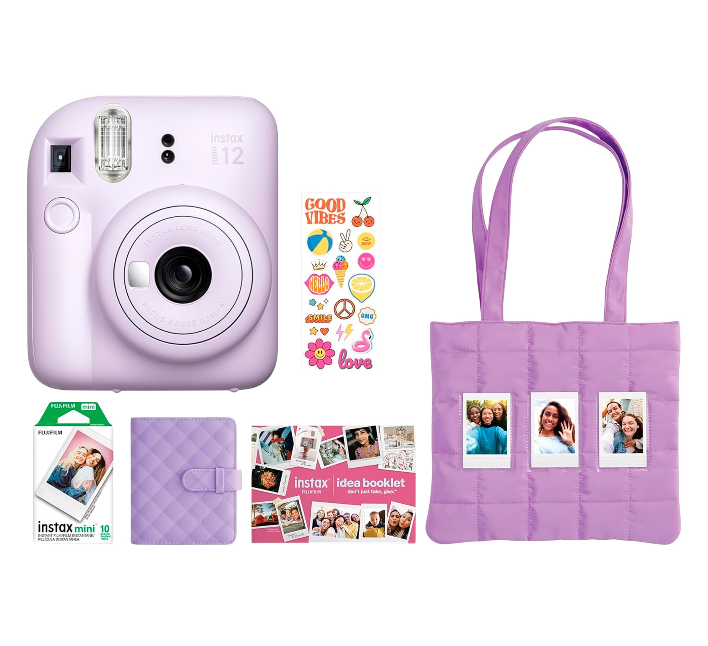 Fujifilm Instax Camara Mini 12 Holiday Bundle