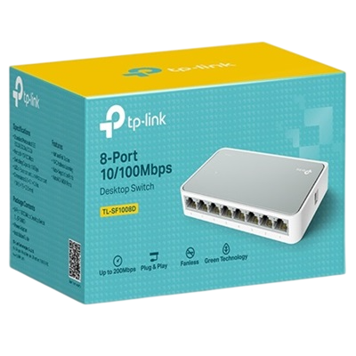 SWITCH TP-LINK TPLINK TL-SF1008D DE 8 PUERTOS 10/100 MBPS