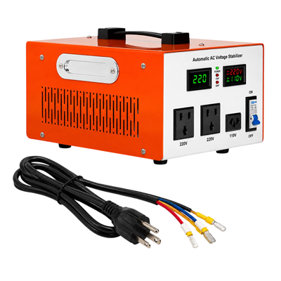 REGULADOR ESTABILIZADOR DE VOLTAJE QEP TANGGUO 2KVA 2000VA-1600W 9.1 AMP ENTRADA 150V-250V SALIDA 220V-110V