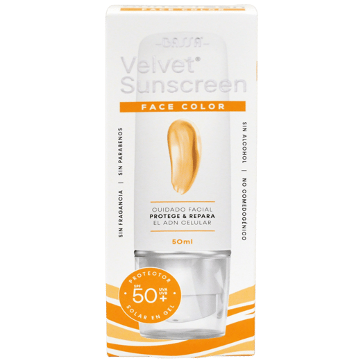 Velvet Protector Solar Gel 50+ Color 50 ml