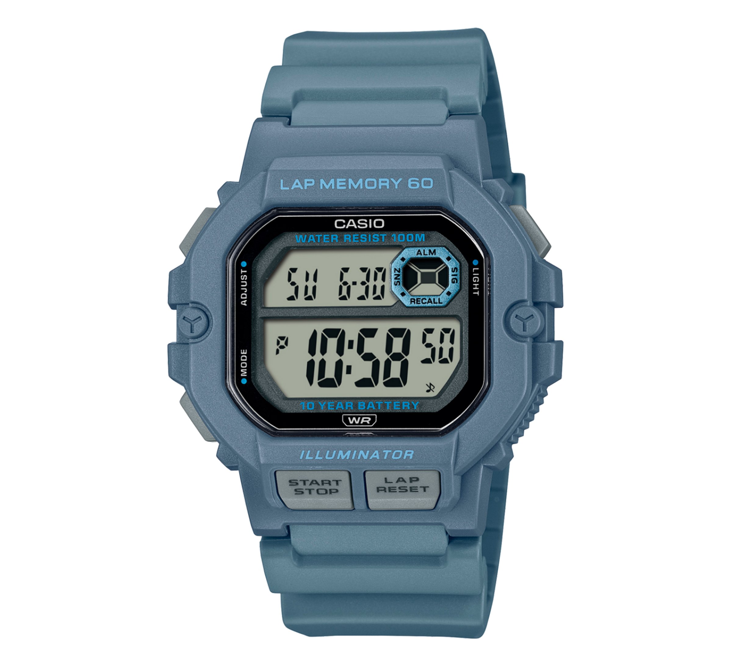 Casio reloj digital Hora mundial