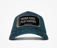 TRUCKER JOHN HATTER WORK HARD PLAY HARDER